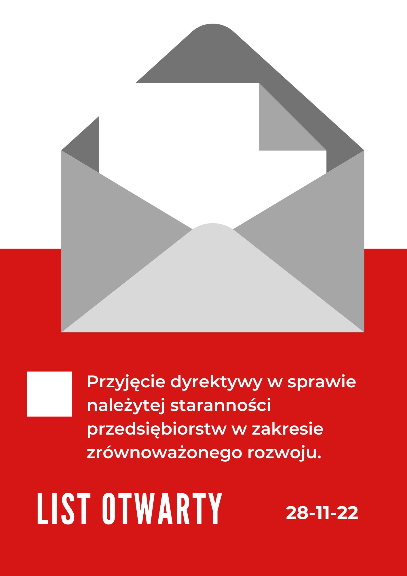 List otwarty (1)