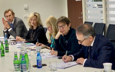 Spotkanie przedstawicieli eksperckich NGOs z Prezeską EBRD
