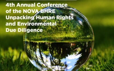 Uczestniczymy w IV Annual Conference NOVA Centre on Business, Human Rights and the Environment.